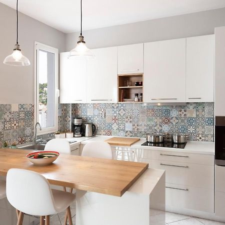Vanilla Luxurious Apartment Kavala Bagian luar foto