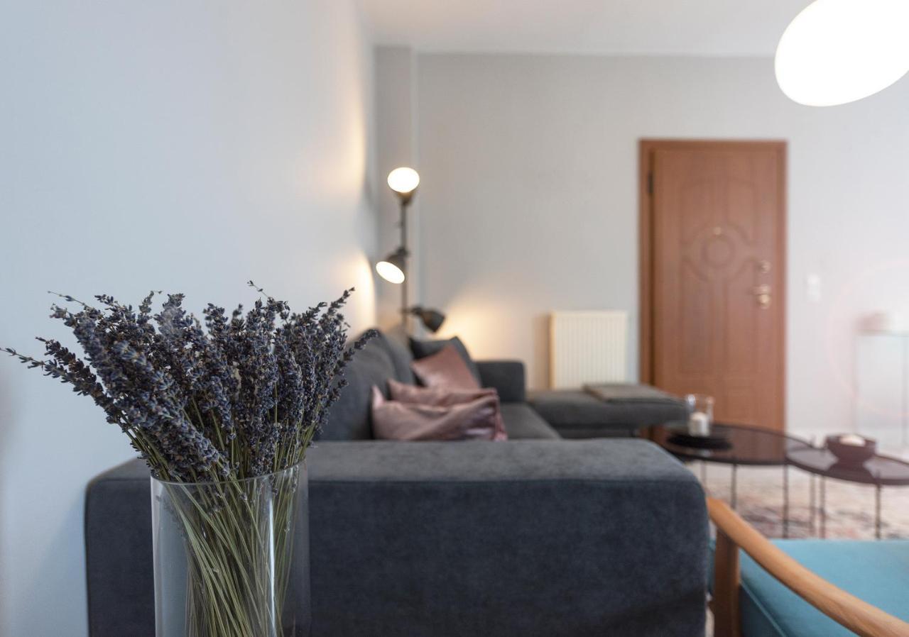 Vanilla Luxurious Apartment Kavala Bagian luar foto