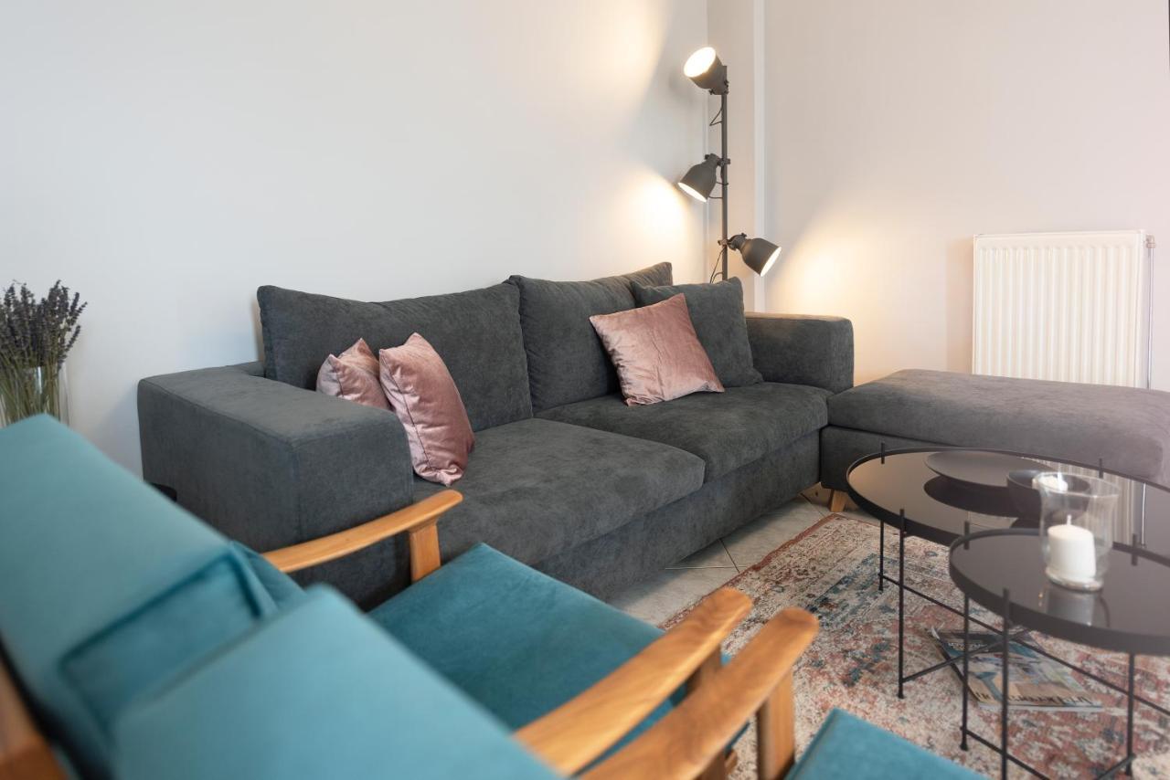 Vanilla Luxurious Apartment Kavala Bagian luar foto