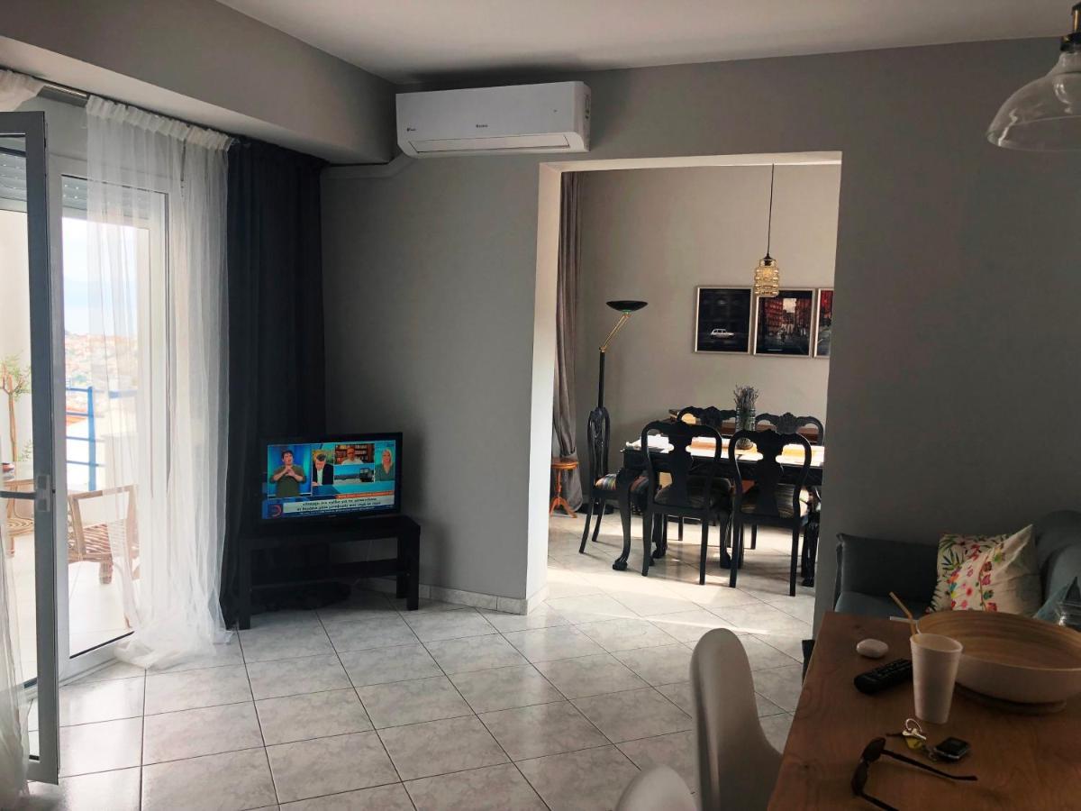 Vanilla Luxurious Apartment Kavala Bagian luar foto