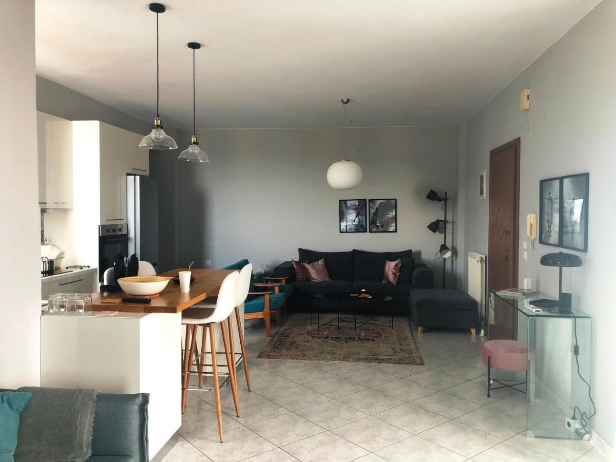 Vanilla Luxurious Apartment Kavala Bagian luar foto
